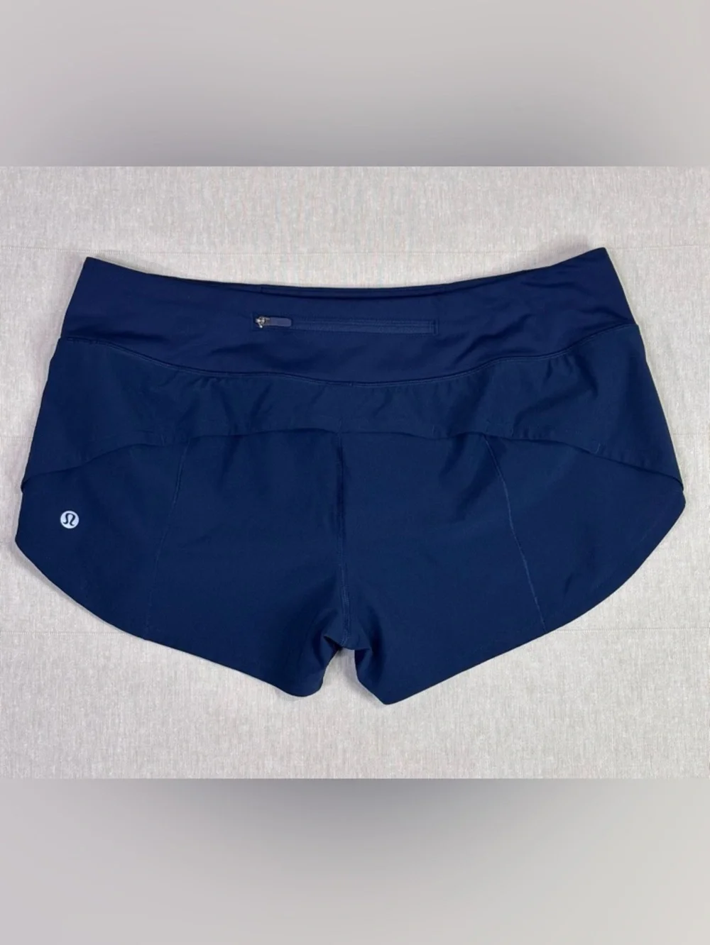 Lululemon Hotty Hot Shorts Size 6 Blue Athletic Running Lightweight